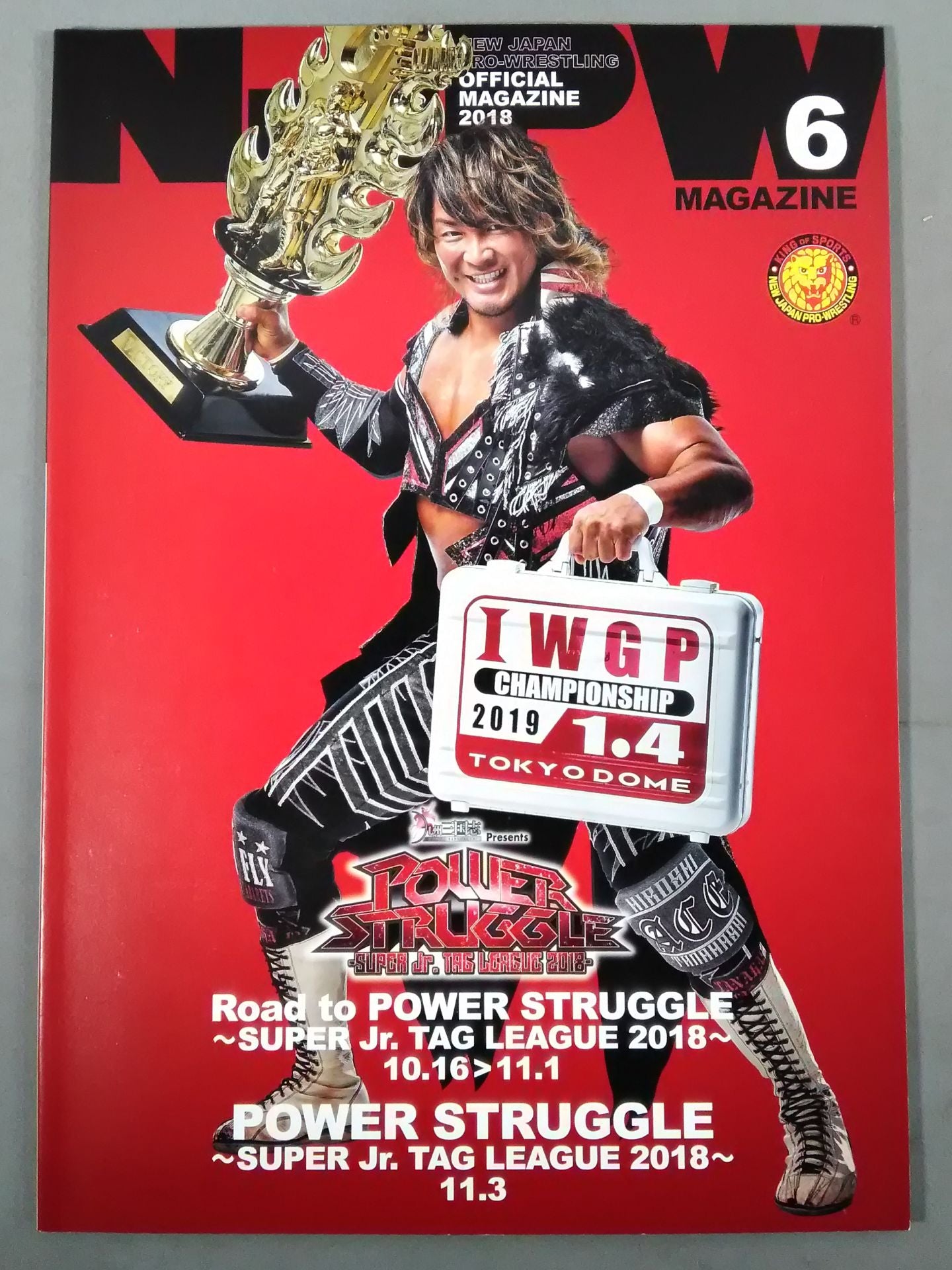 NJPW OFFICIAL MAGAZINE 2018 Vol.6