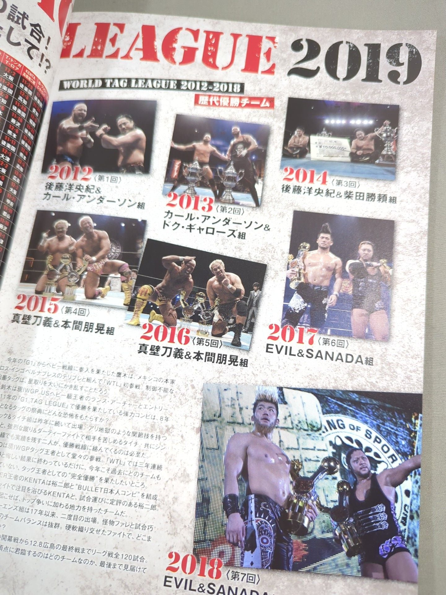 NJPW OFFICIAL MAGAZINE 2019 Vol.10