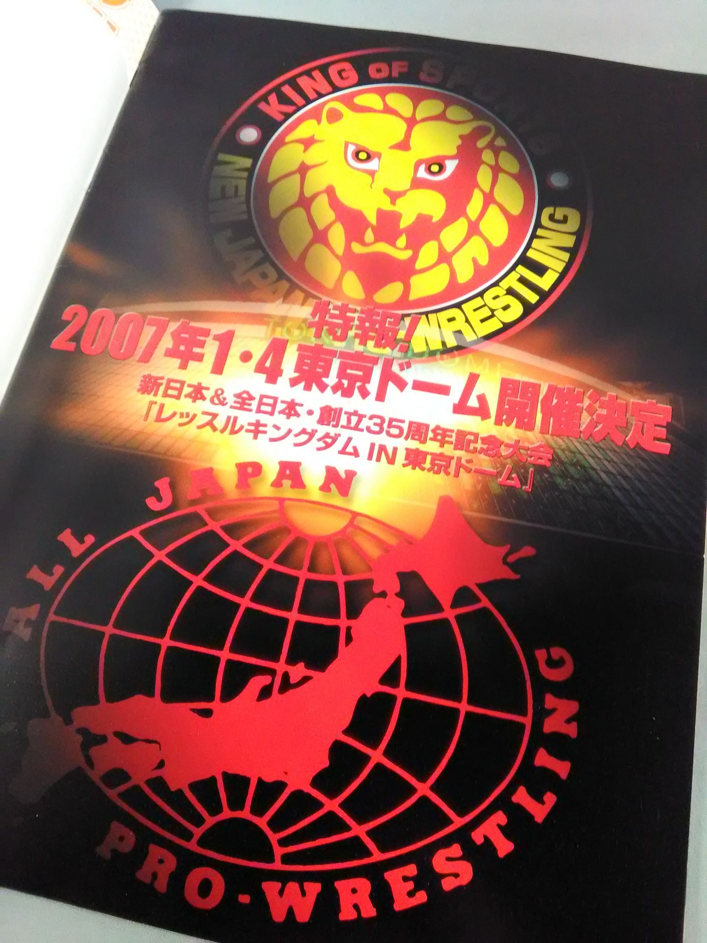 NJPW OFFICIAL MAGAZINE 2006 Vol.8