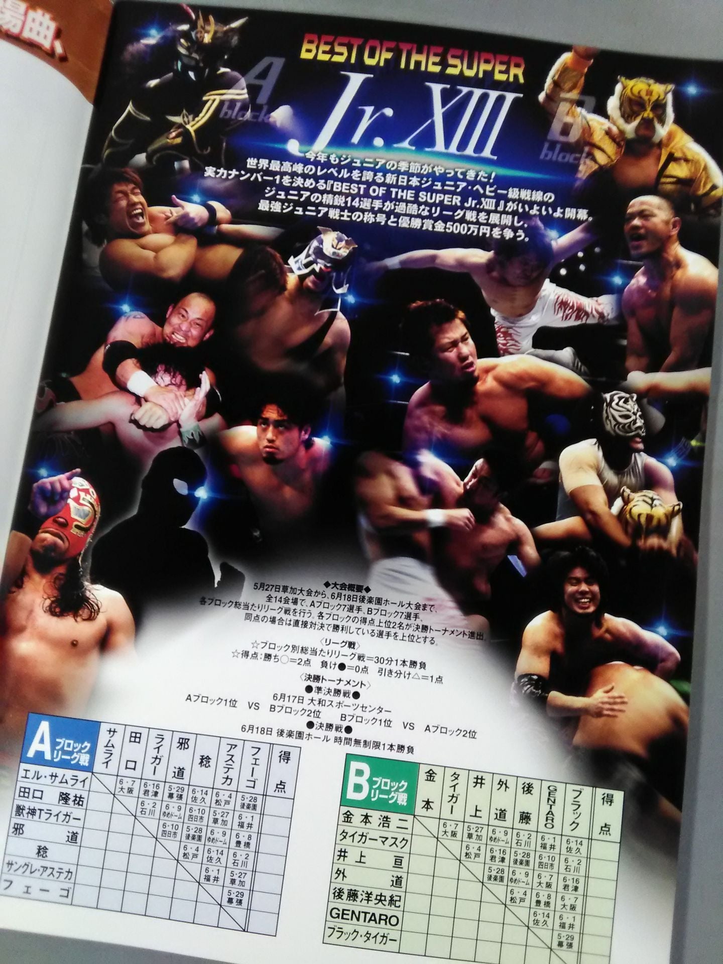 【ticket stub with ・BOSJ Finals】NJPW OFFICIAL MAGAZINE 2006 Vol.4
