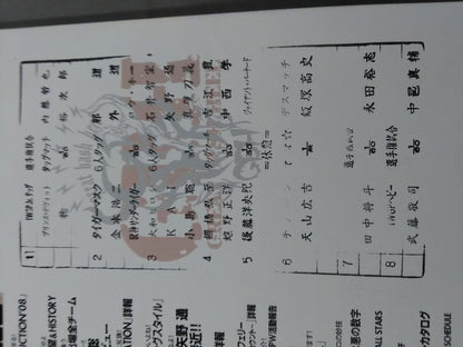 [3 fighters hand signed autograph 】NJPW OFFICIAL MAGAZINE 2008 Vol.7