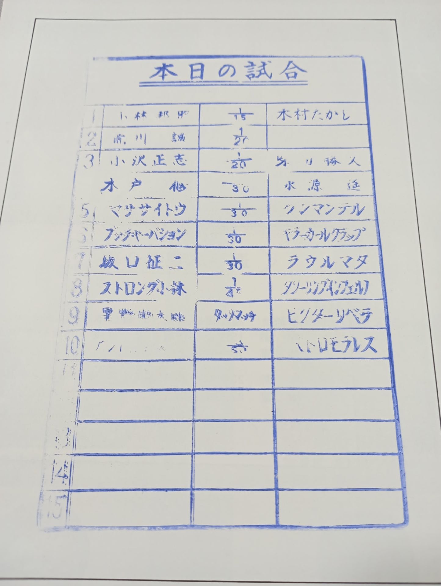 76第3回ワールド大リーグ戦