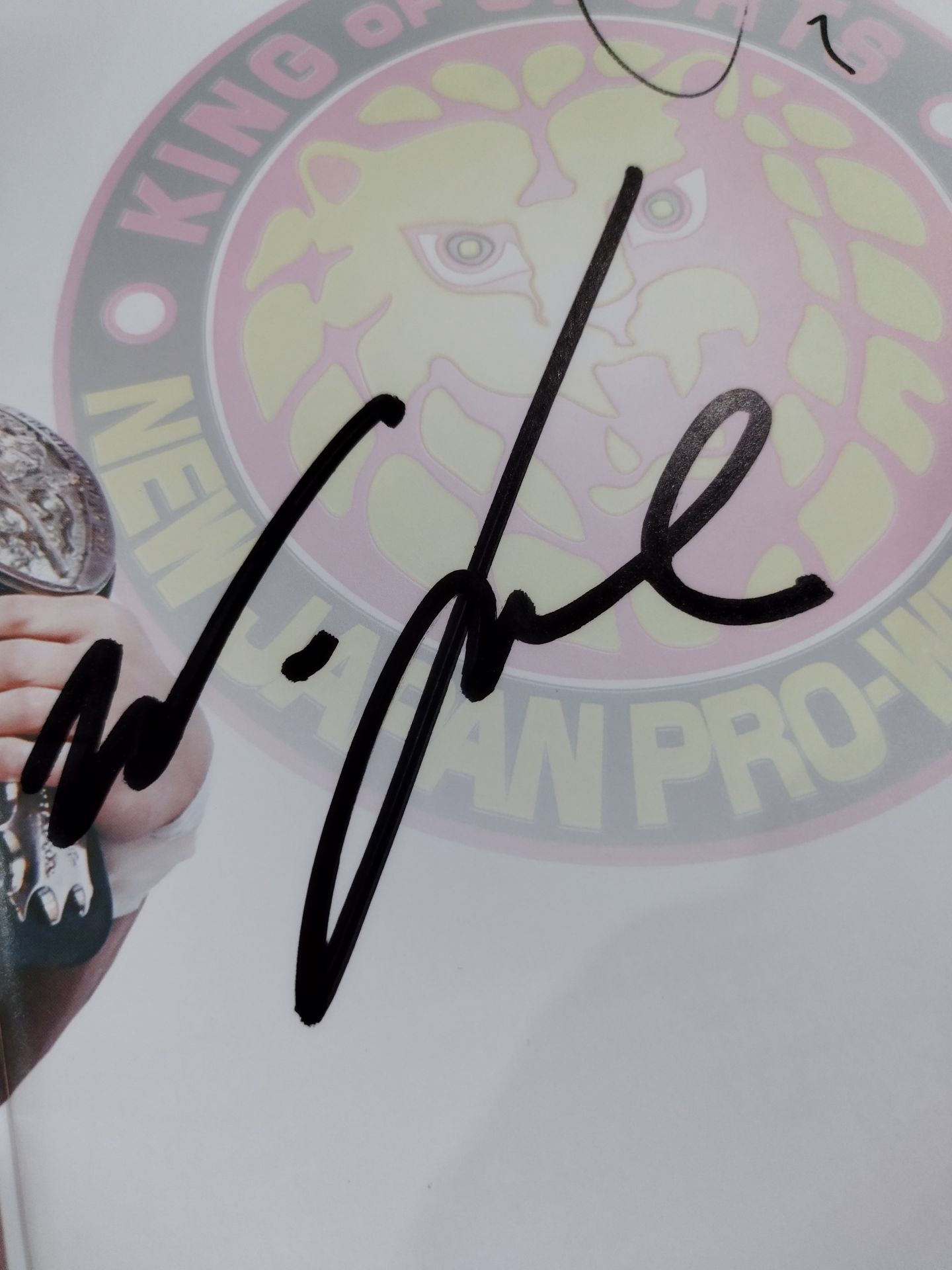 [Wataru Inoue  hand signed autograph ] Wataru Inoue  Retirement Tournament