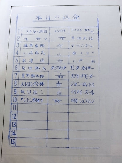 ★ Inoki vs Shin NWF ★ 75 Big Fight Series