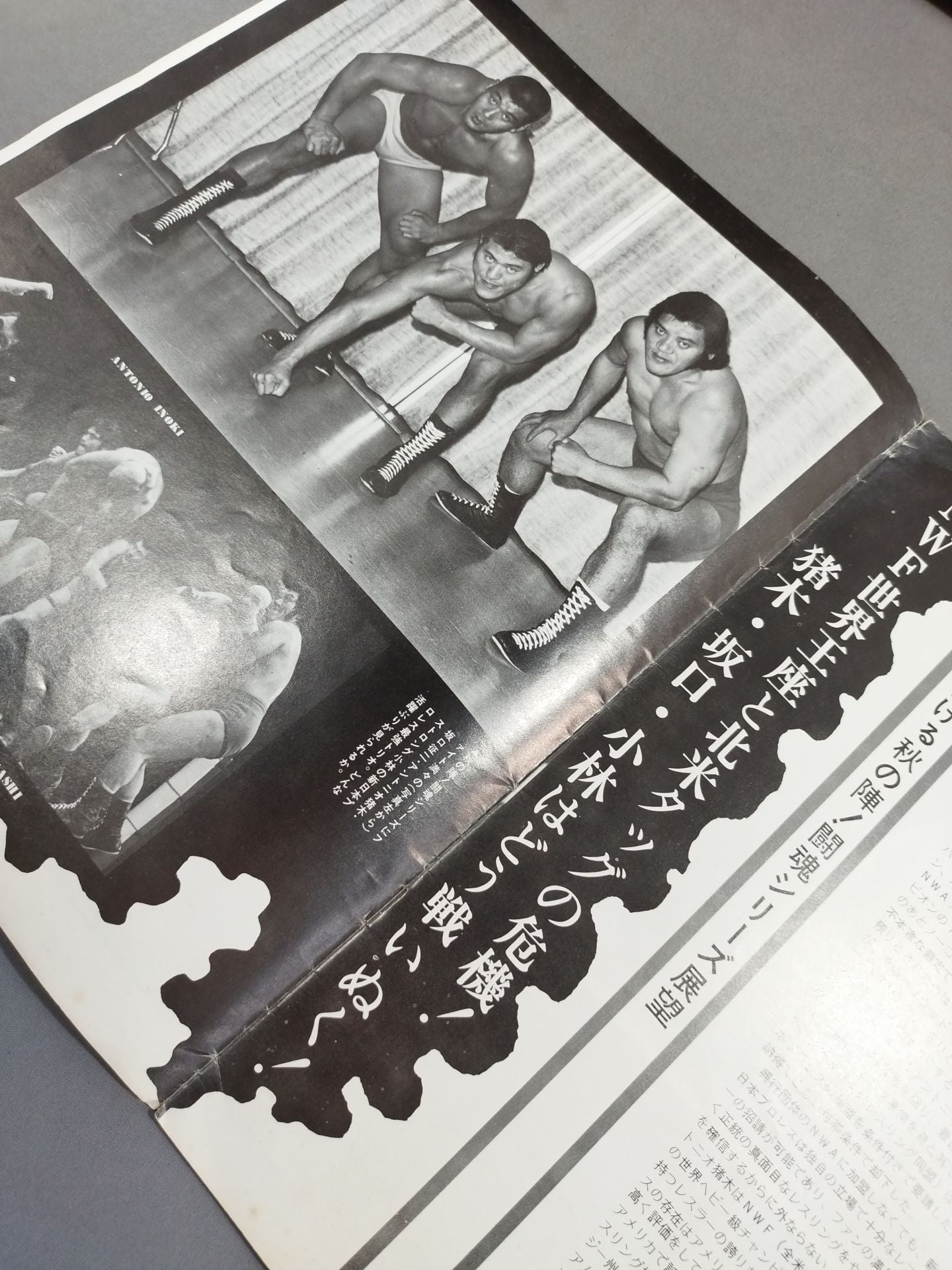 ★ Inoki vs Lou Thesz NWF 75 ★ Fighting Spirits Series Part 1