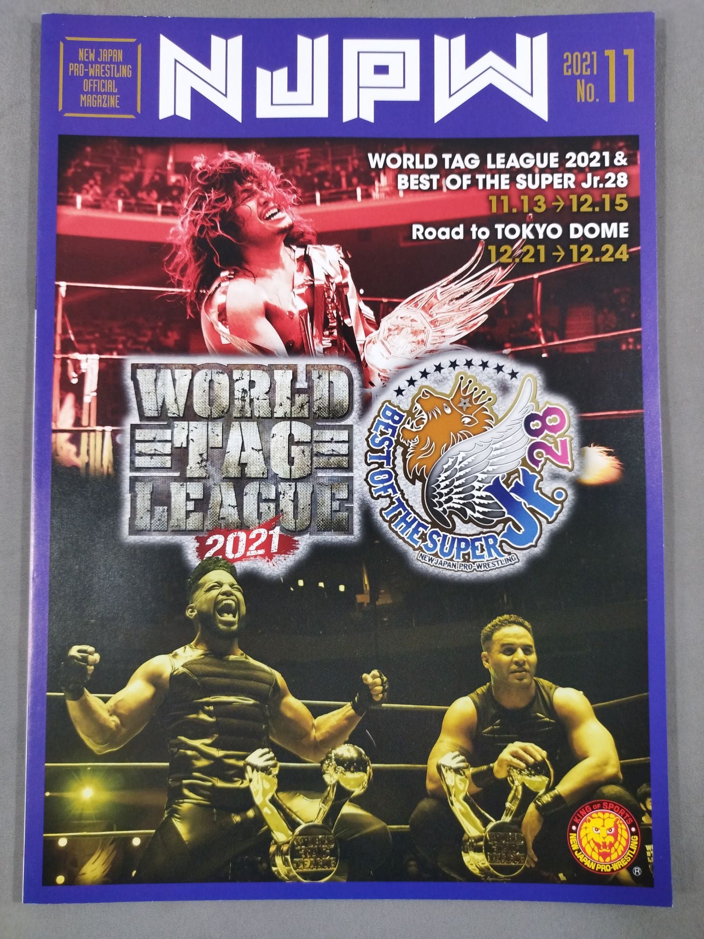 NJPW OFFICIAL MAGAZINE 2021 No.11