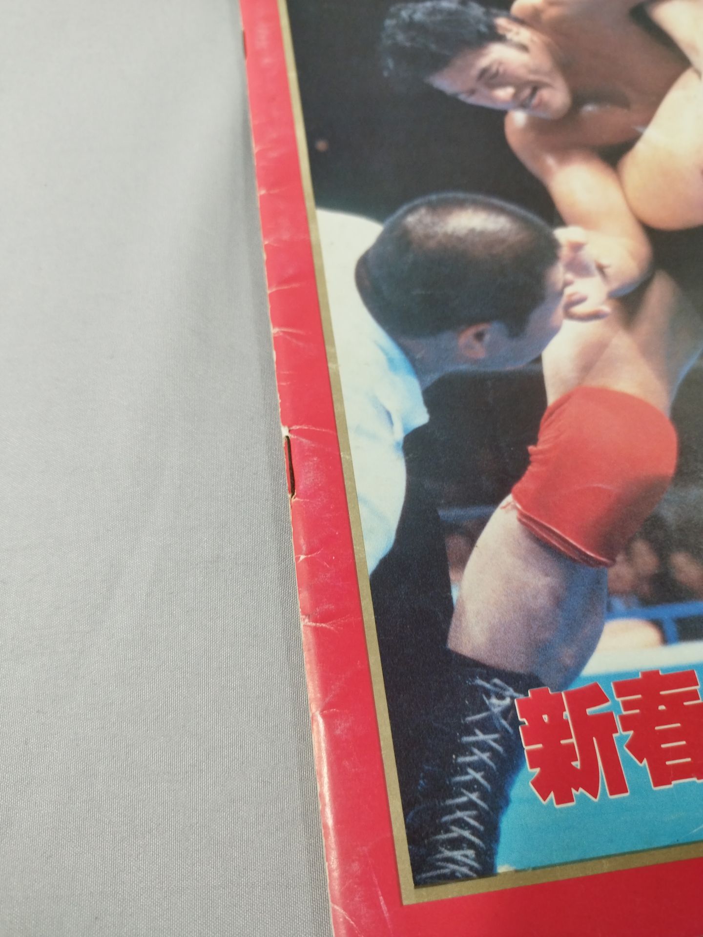 [3 fighters hand signed autograph 81 New Year Golden Series