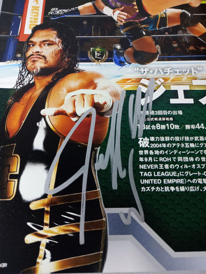 [2 fighters hand signed autograph G1 CLIMAX 31 / G1 CLIMAX 31