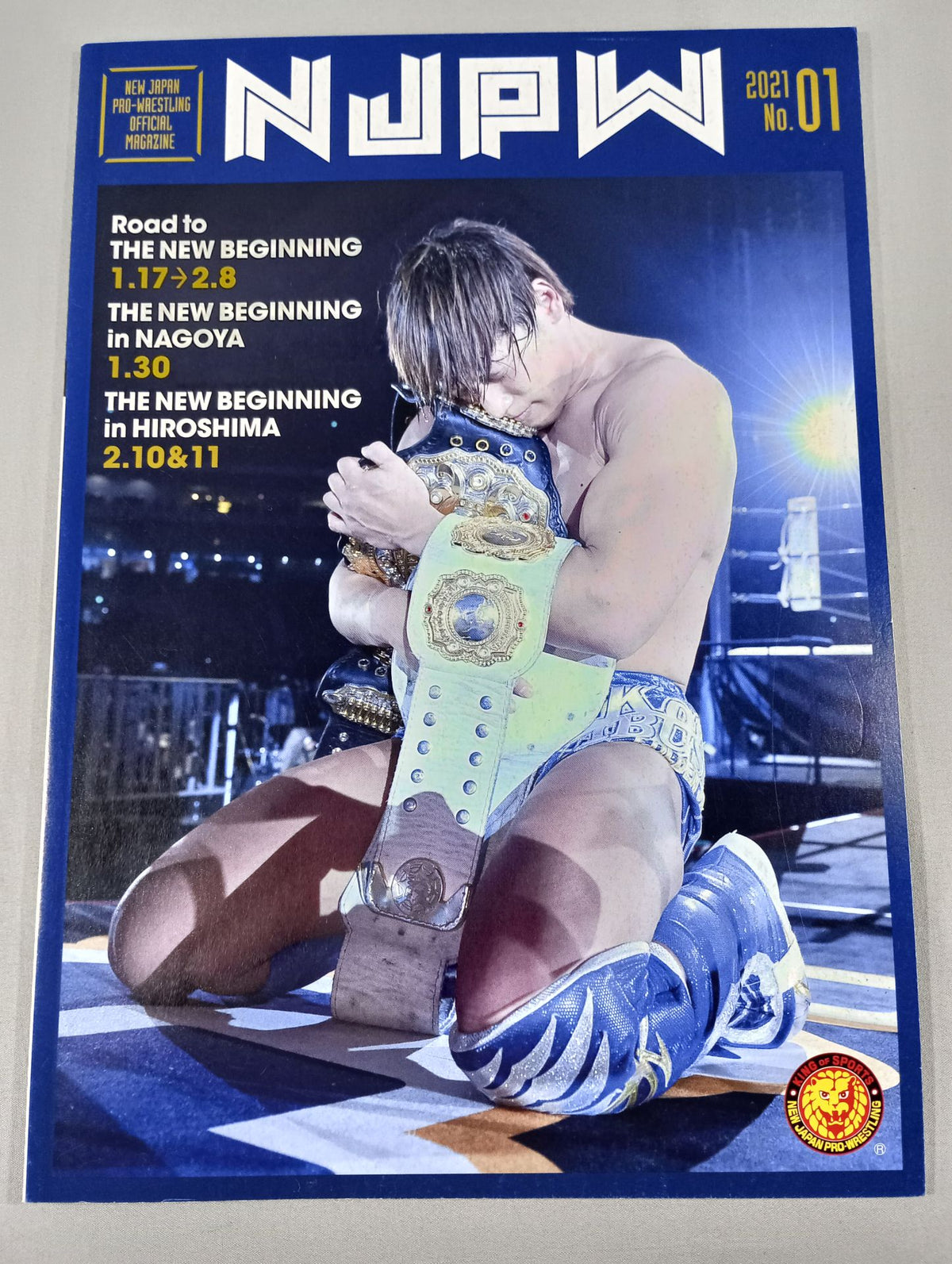 NJPW OFFICIAL MAGAZINE 2021 No.1