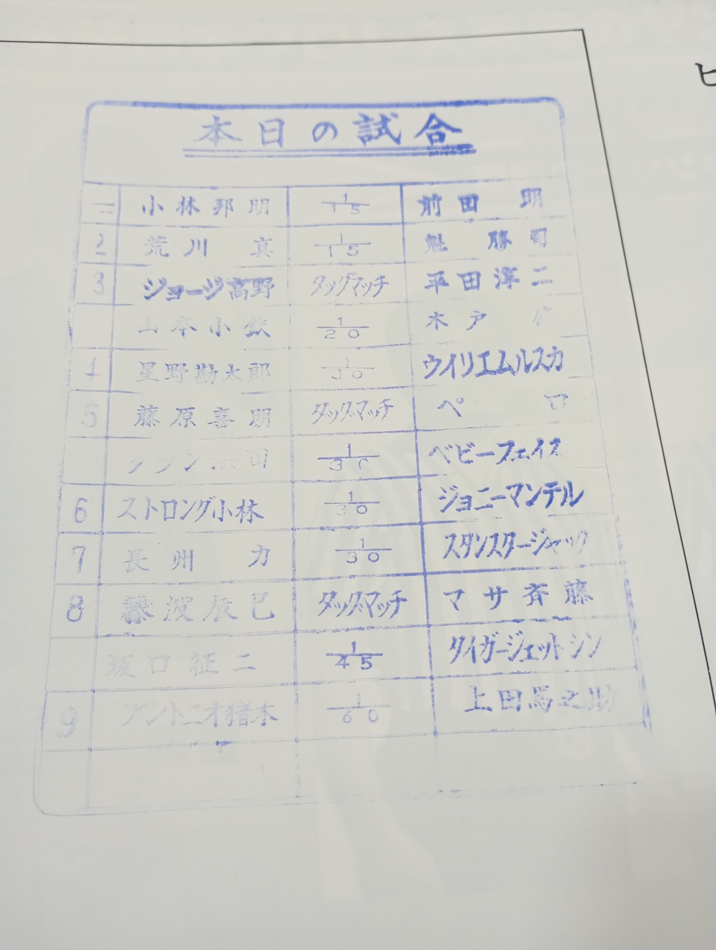79ビッグファイトシリーズ – 闘道館