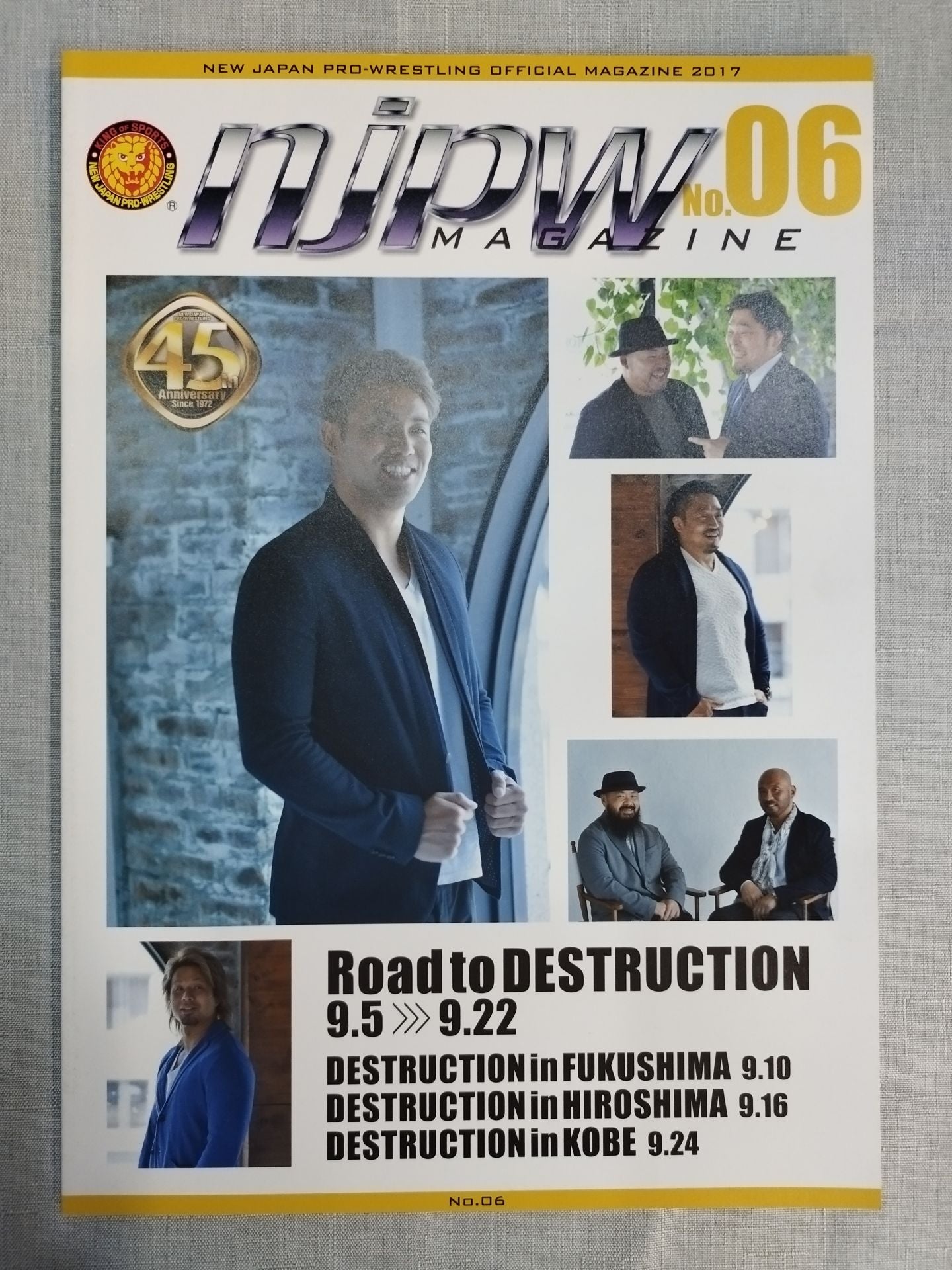 NJPW OFFICIAL MAGAZINE 2017 Vol.6