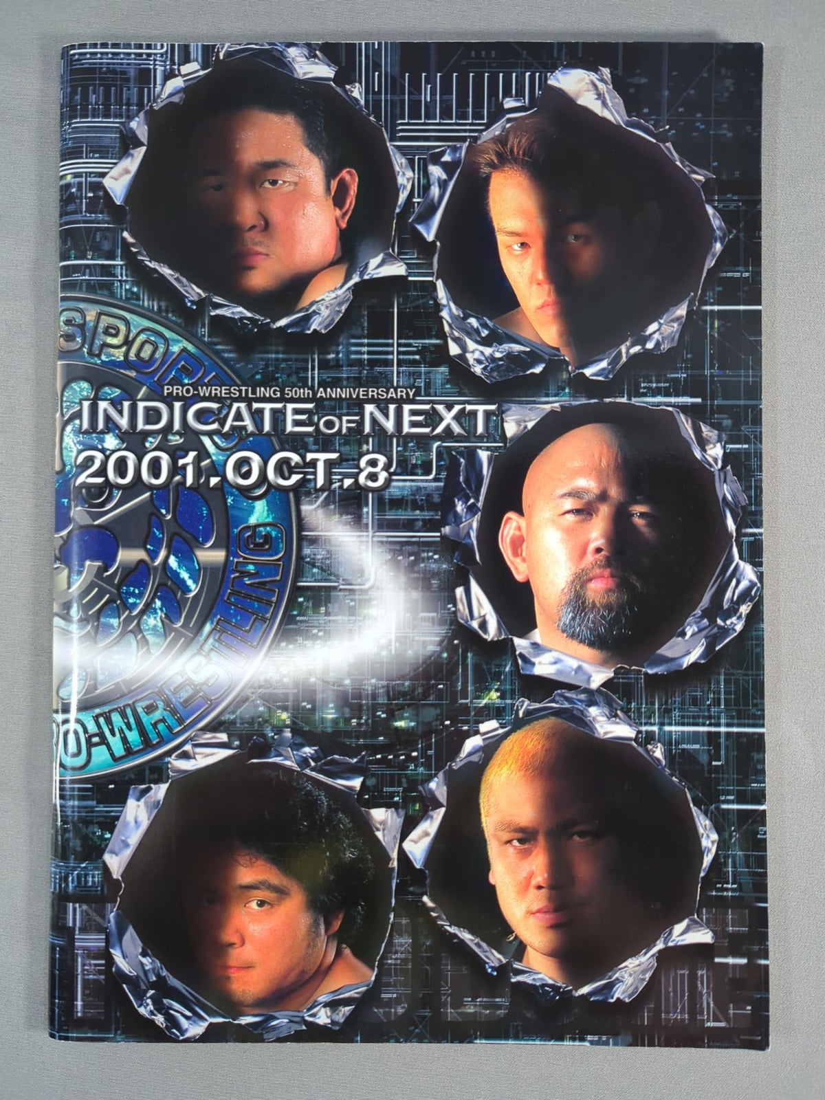 PRO WRESTLING 50th ANNIVERSARY INDICATE OF NEXT