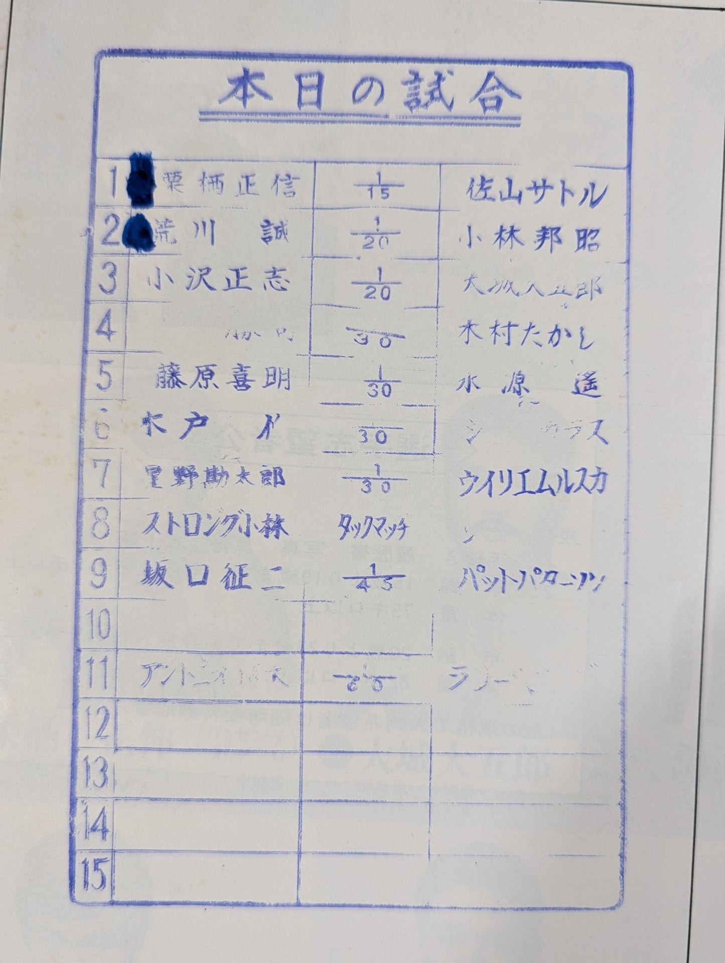 [3 fighters hand signed autograph 76 Fighting Spirits Series Vol. 2