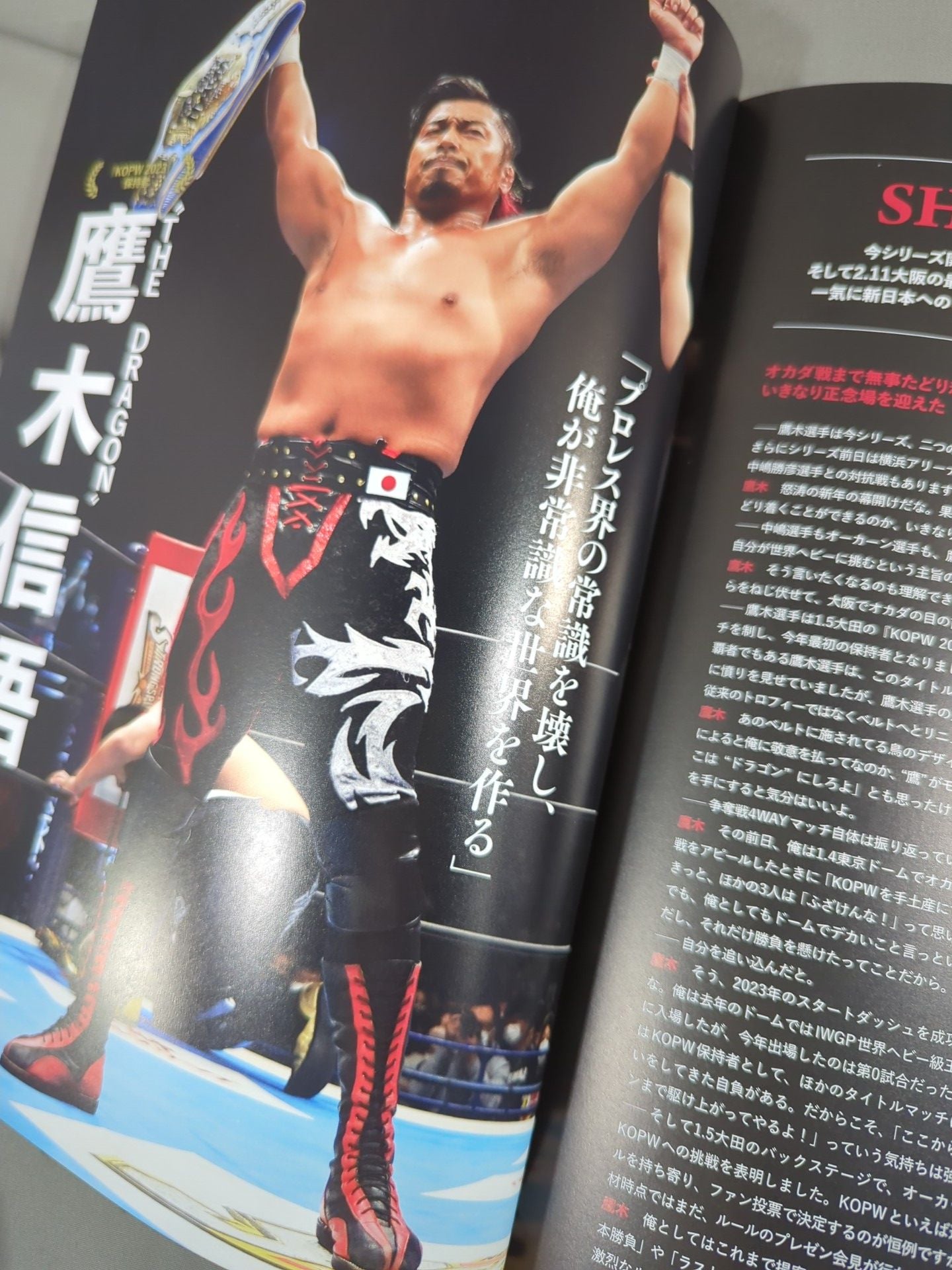 NJPW OFFICIAL MAGAZINE 2023 Vol.1