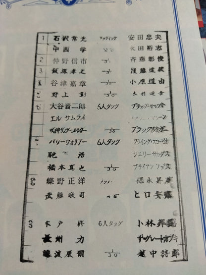 【With Ticket Stub 】Fighting Spirit Special 96