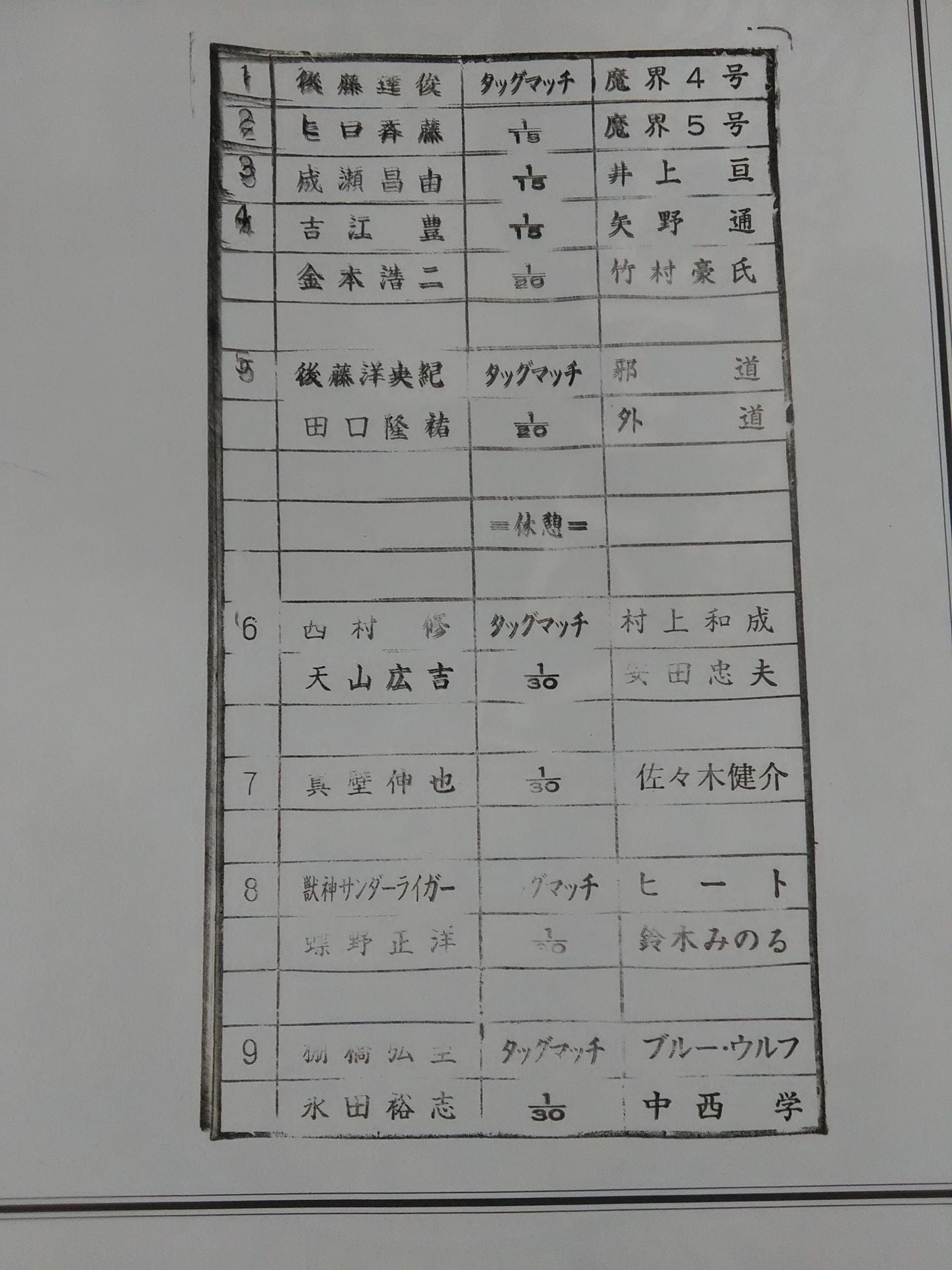 【Tanaka Linguana Hand Signed Autograph 】Fighting Spirit Special 184