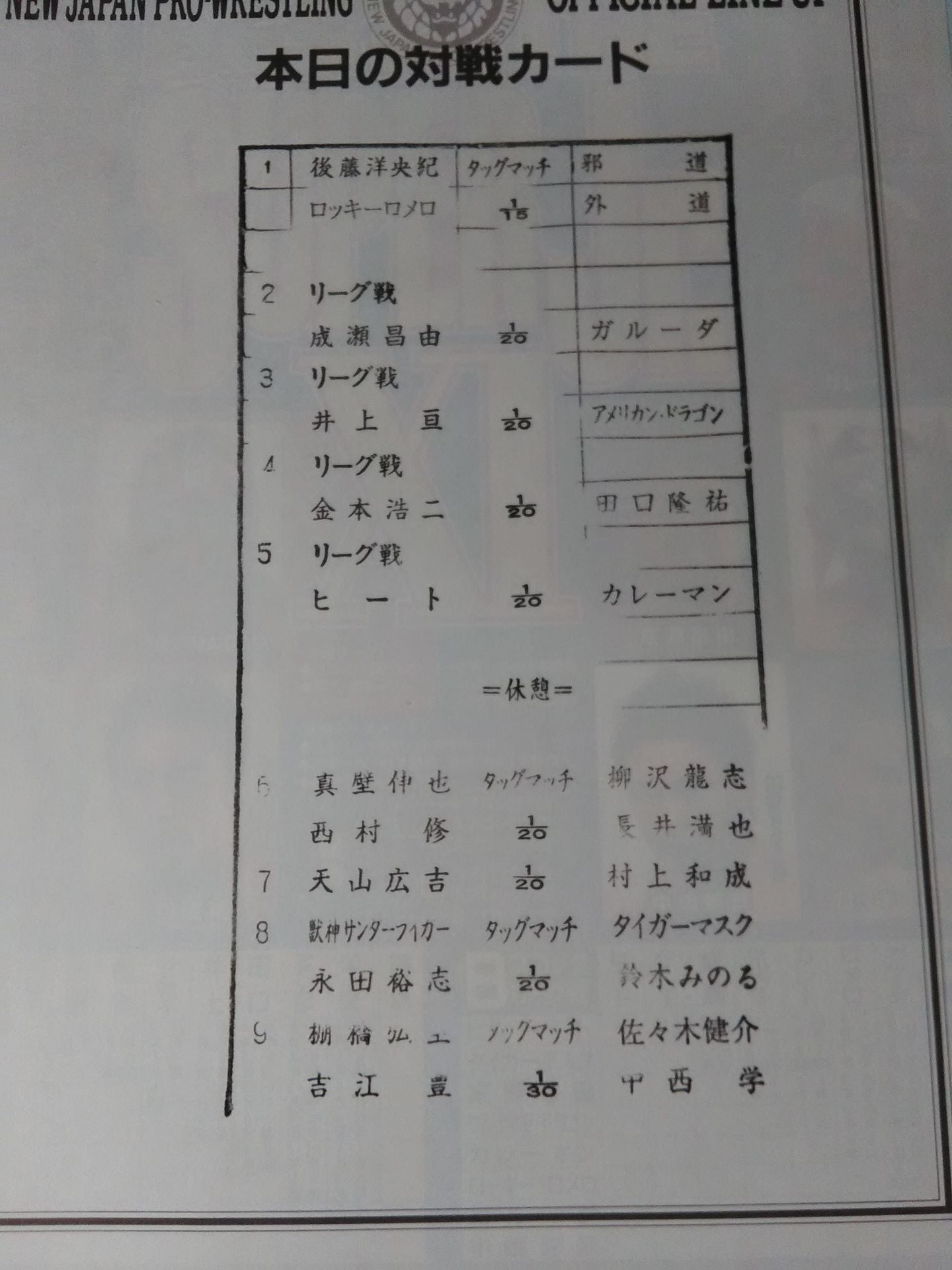 【Tanaka Linguana Hand Signed Autograph 】Fighting Spirit Special 186