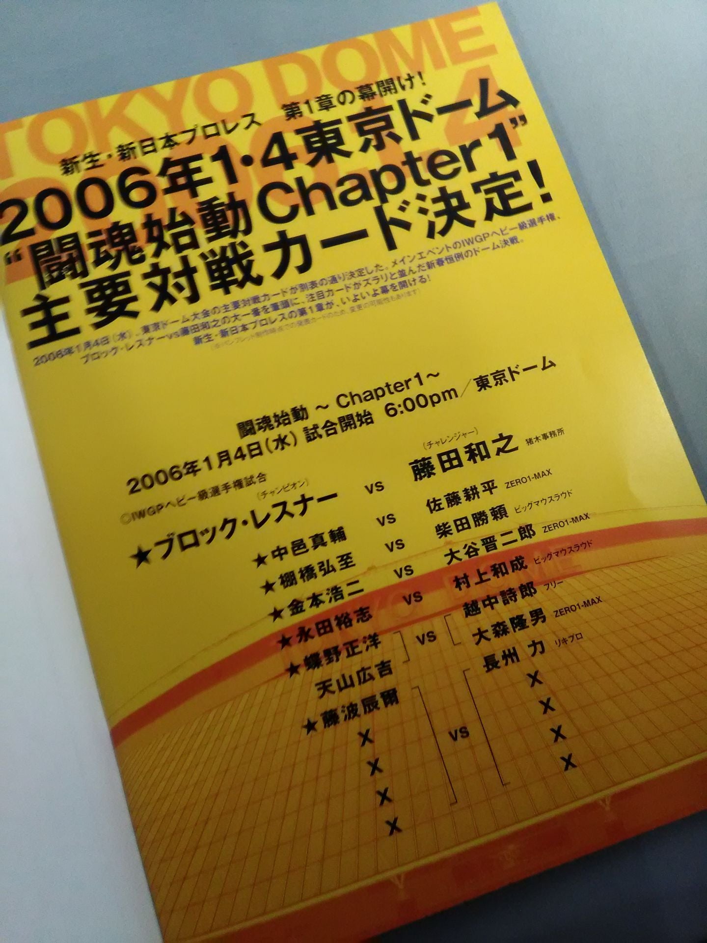 ★ Nagata vs Lesnar★ Fighting Spirit Special 198