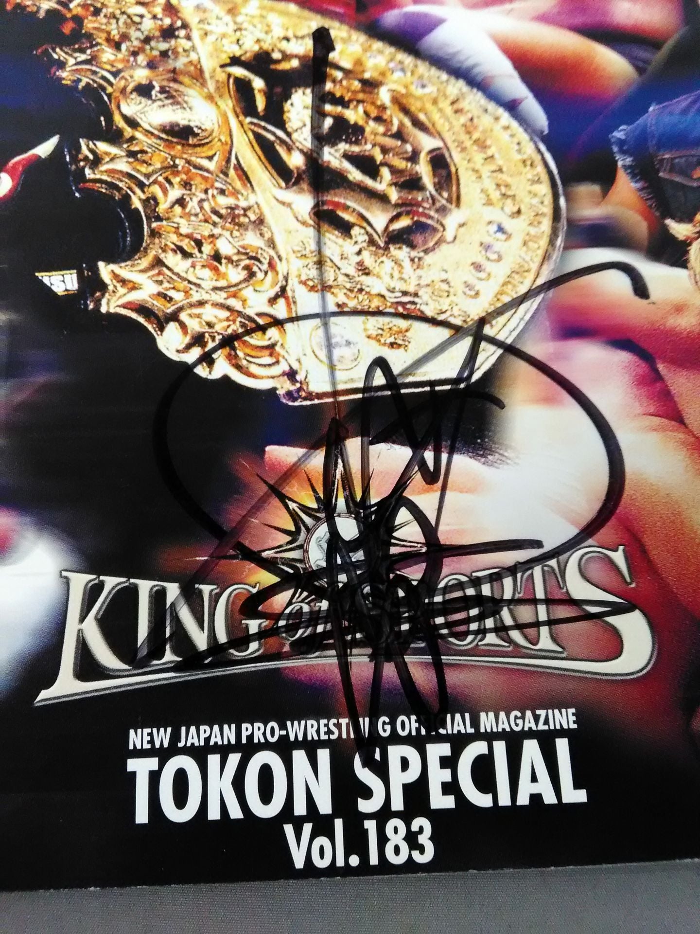 【Tanaka Linguana Hand Signed Autograph 】Fighting Spirit Special 183