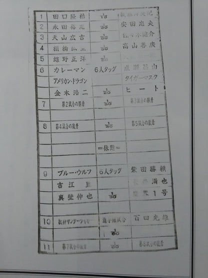 【Tanaka Linguana Hand Signed Autograph 】Fighting Spirit Special 183