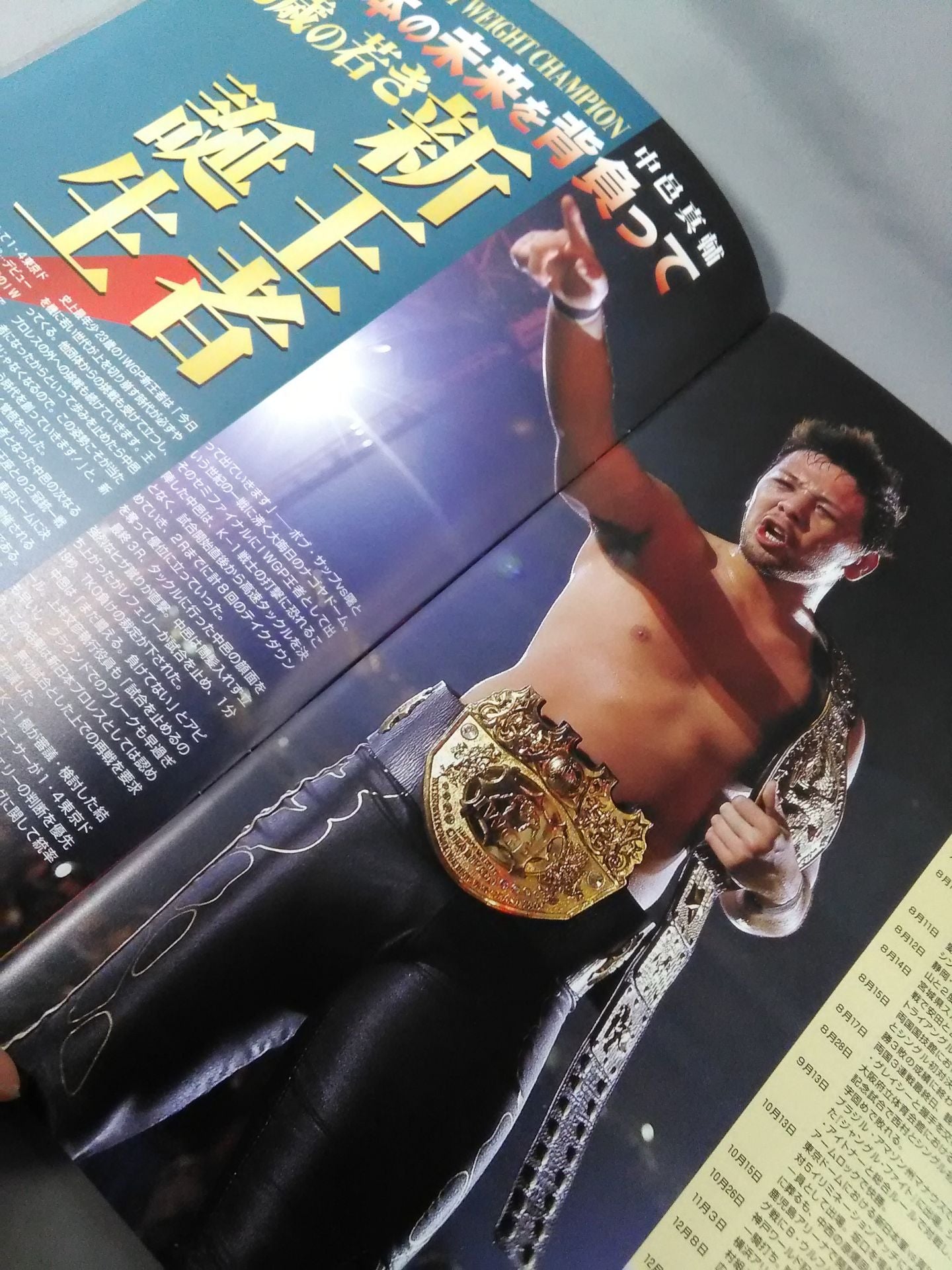 【Tanaka Linguana Hand Signed Autograph 】Fighting Spirit Special 183