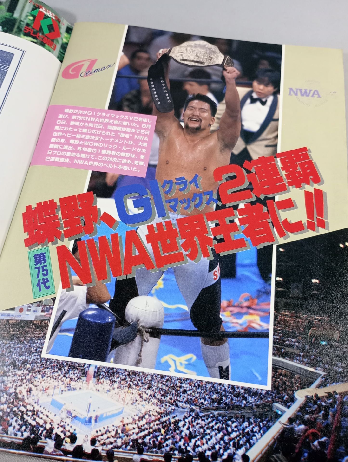 ★ Chono vs Steve Austin NWA Fighting ★ Spirit Special Special Edition