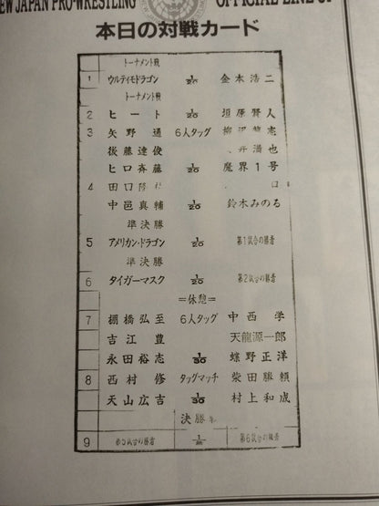 【Tanaka Linguana Hand Signed Autograph 】Fighting Spirit Special 186