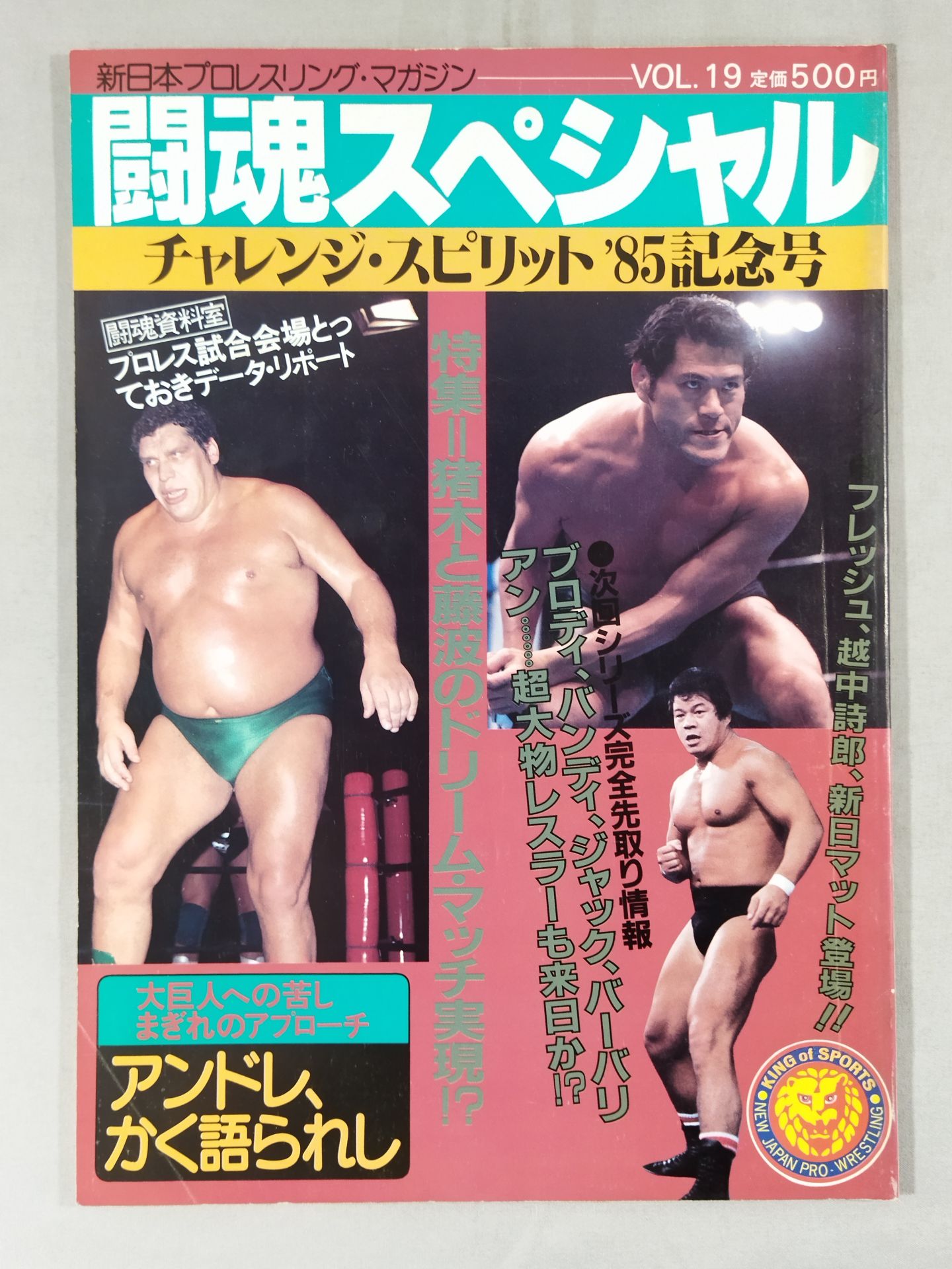 ★ Inoki vs Fujinami ★ Fighting Spirit Special 19
