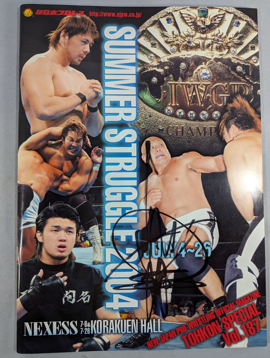 【Tanaka Linguana Hand Signed Autograph 】Fighting Spirit Special 187