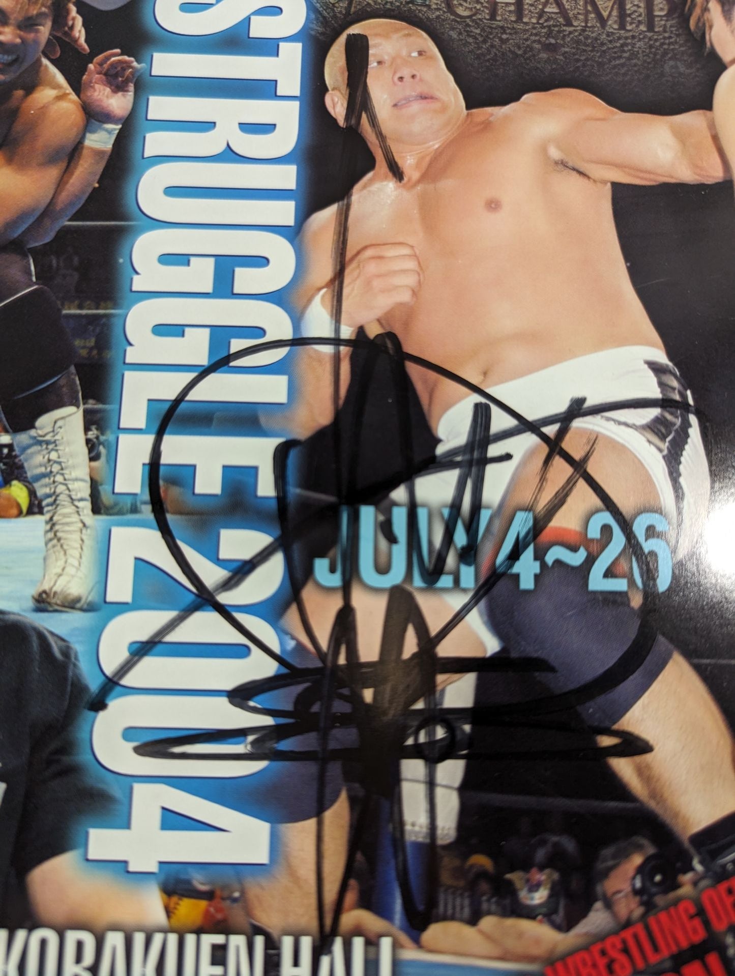 【Tanaka Linguana Hand Signed Autograph 】Fighting Spirit Special 187