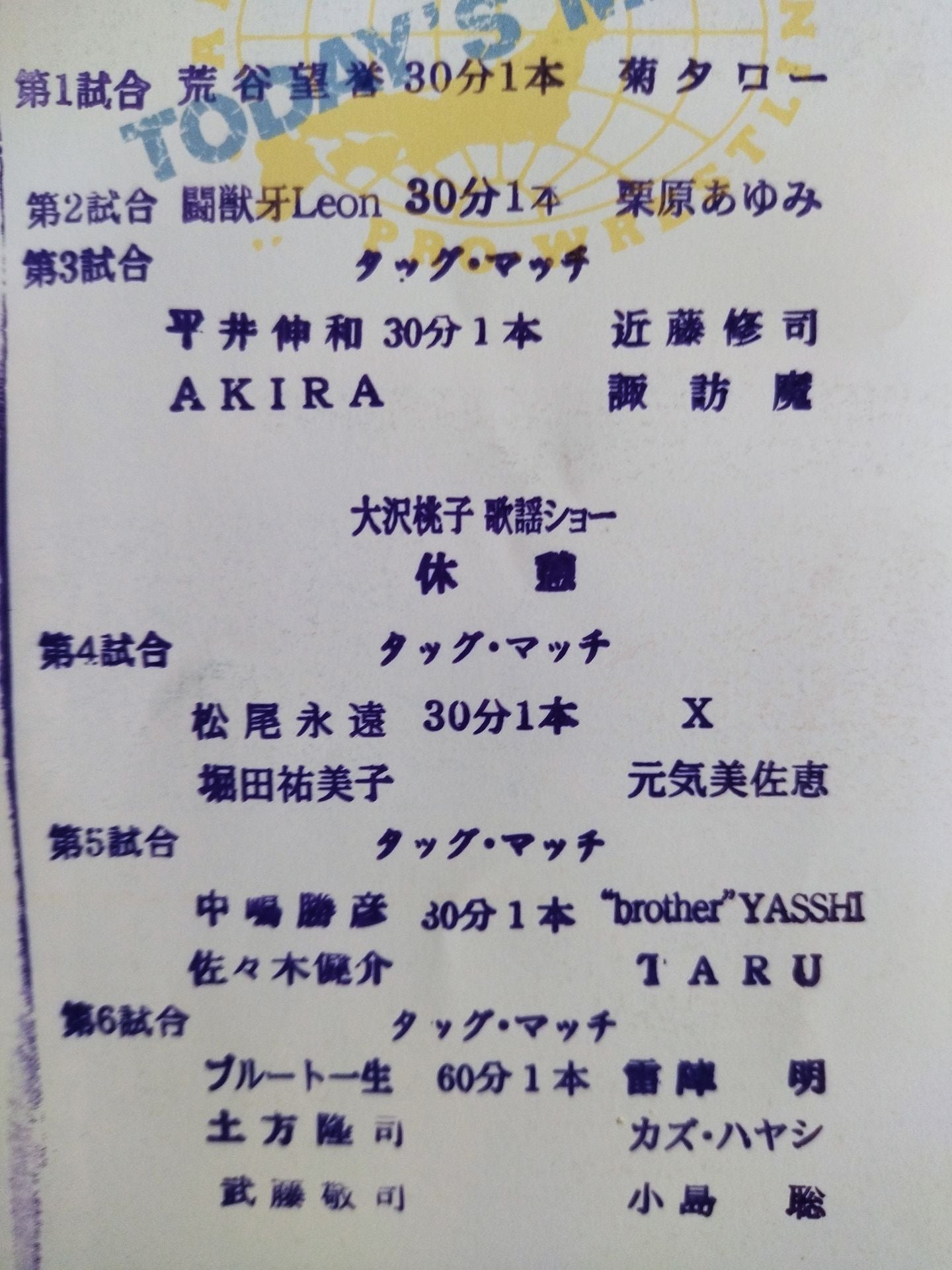 2006クロス・オーバー / ジュニア・ヘビー級リーグ戦