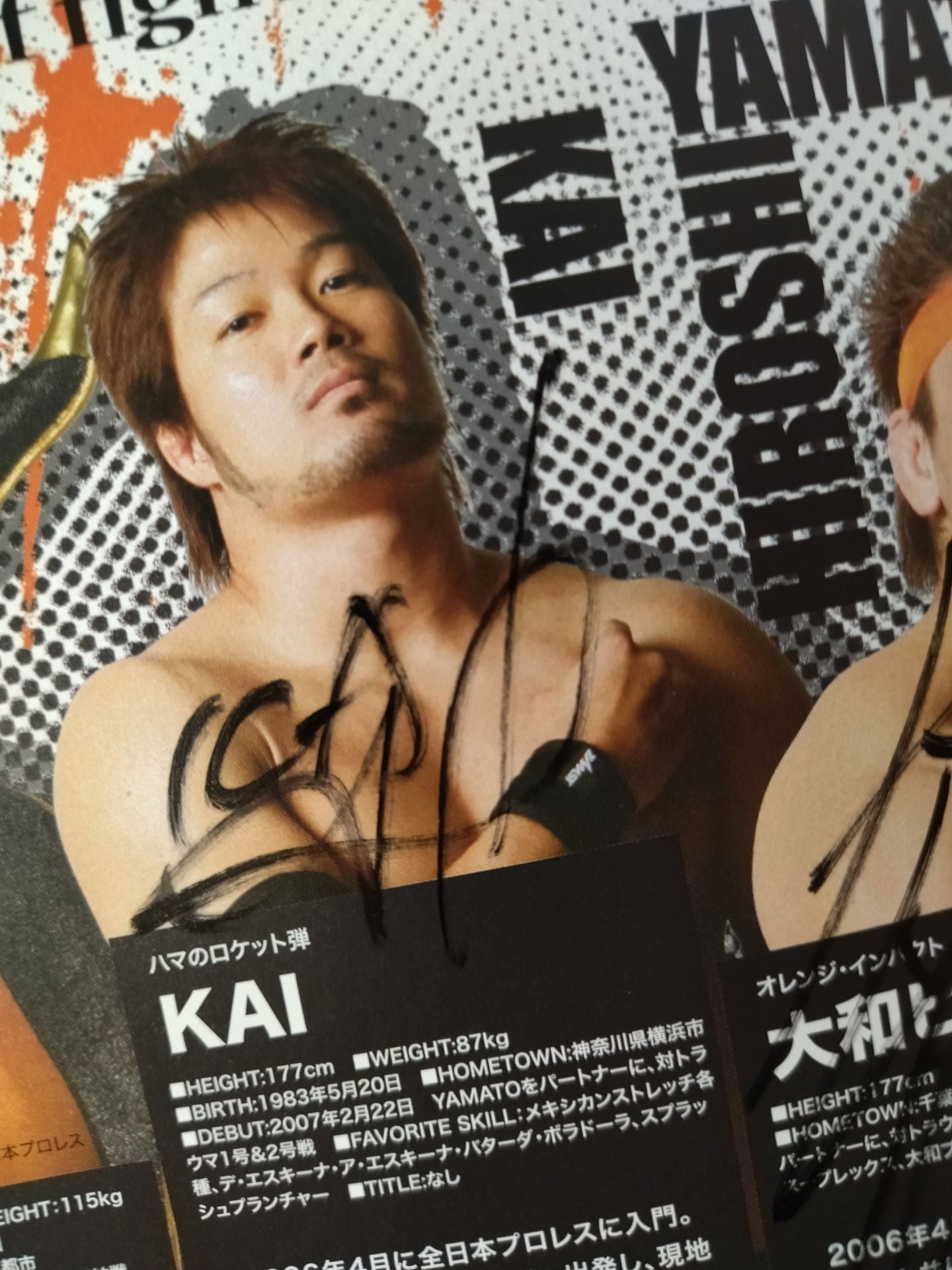 【3選手直筆サイン入り】アニバーサリーツアー2008 / ANNIVERSARY TOUR 2008