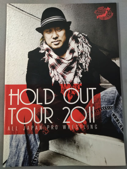 【KAI hand signed autograph 】2011 Holdout Tour / HOLD OUT TOUR 2011