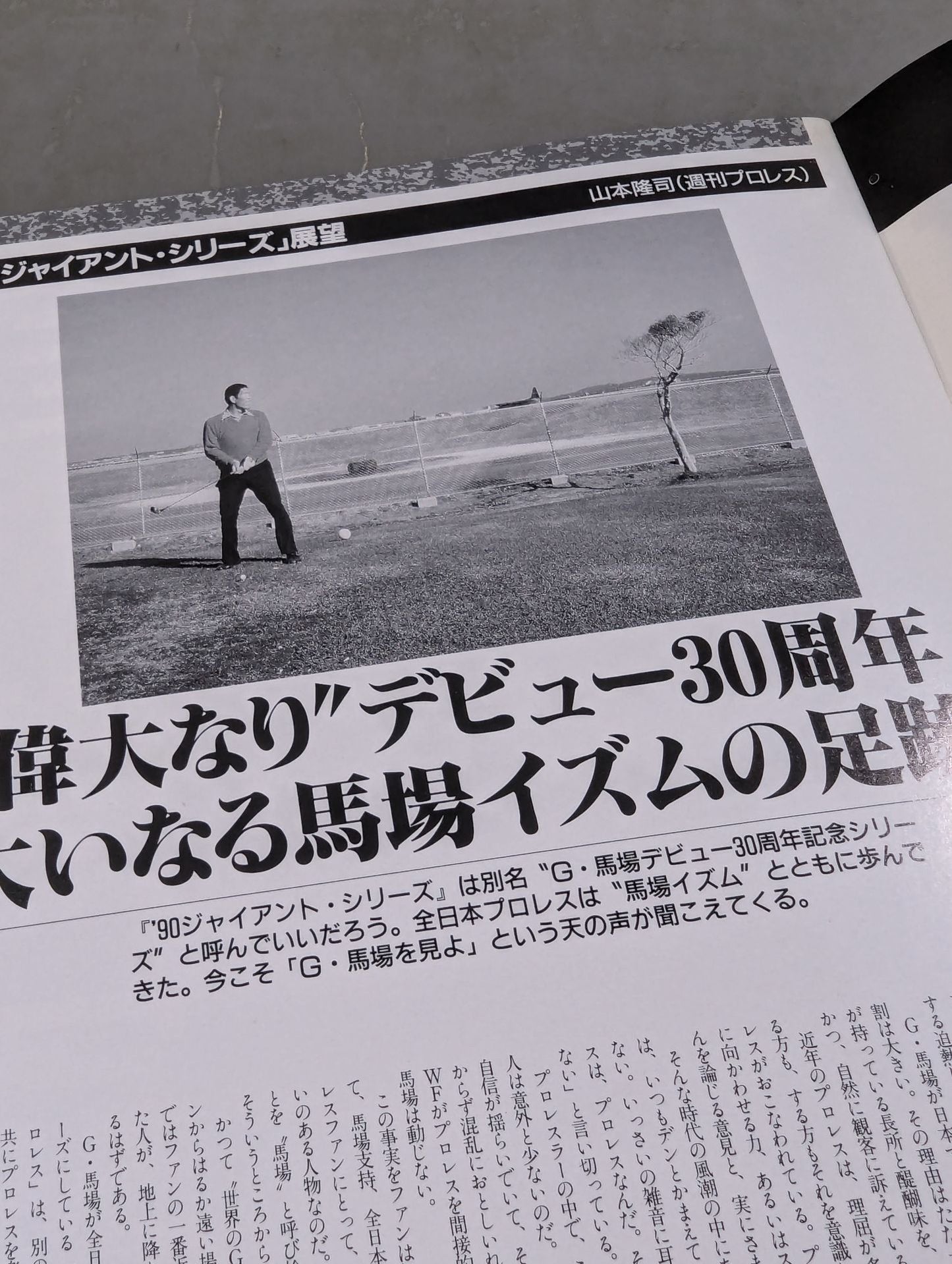 90 Giant Series / G. Baba celebrates 30th anniversary of debut