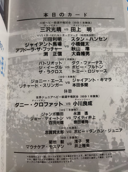 95サマーアクション・シリーズⅡ /“晩夏”燃焼宣言IN武道館