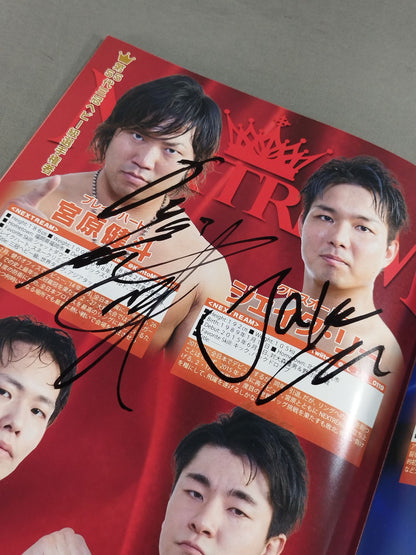[2 fighters hand signed autograph 2017 Dream Power! Dream Power Series