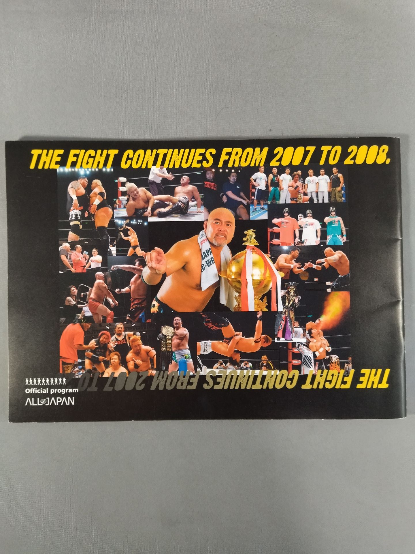 【4選手直筆サイン入り】2007世界最強タッグ決定リーグ戦