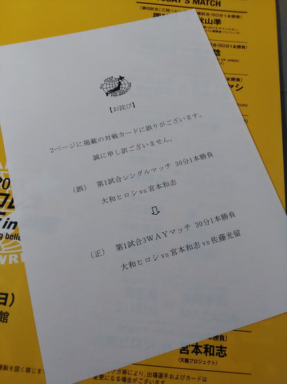 2013プロレスLOVE in 両国 ～an abiding belief～