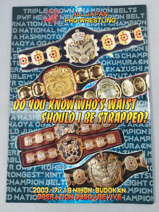 2003 Summer Action Series / Japan Budokan