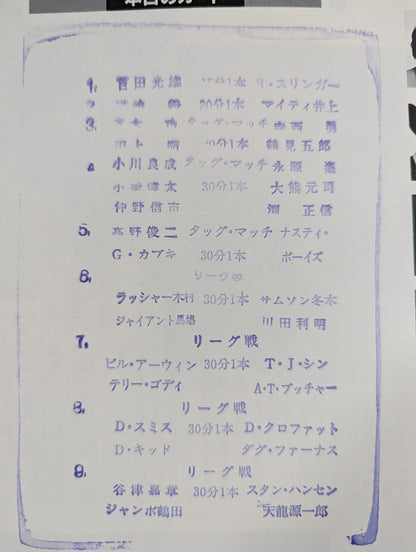 ★ Championship 89 ★ Real World Tag League