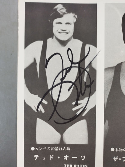 Ted Oates Hand Signed Autograph  75 Second Summer Action Series