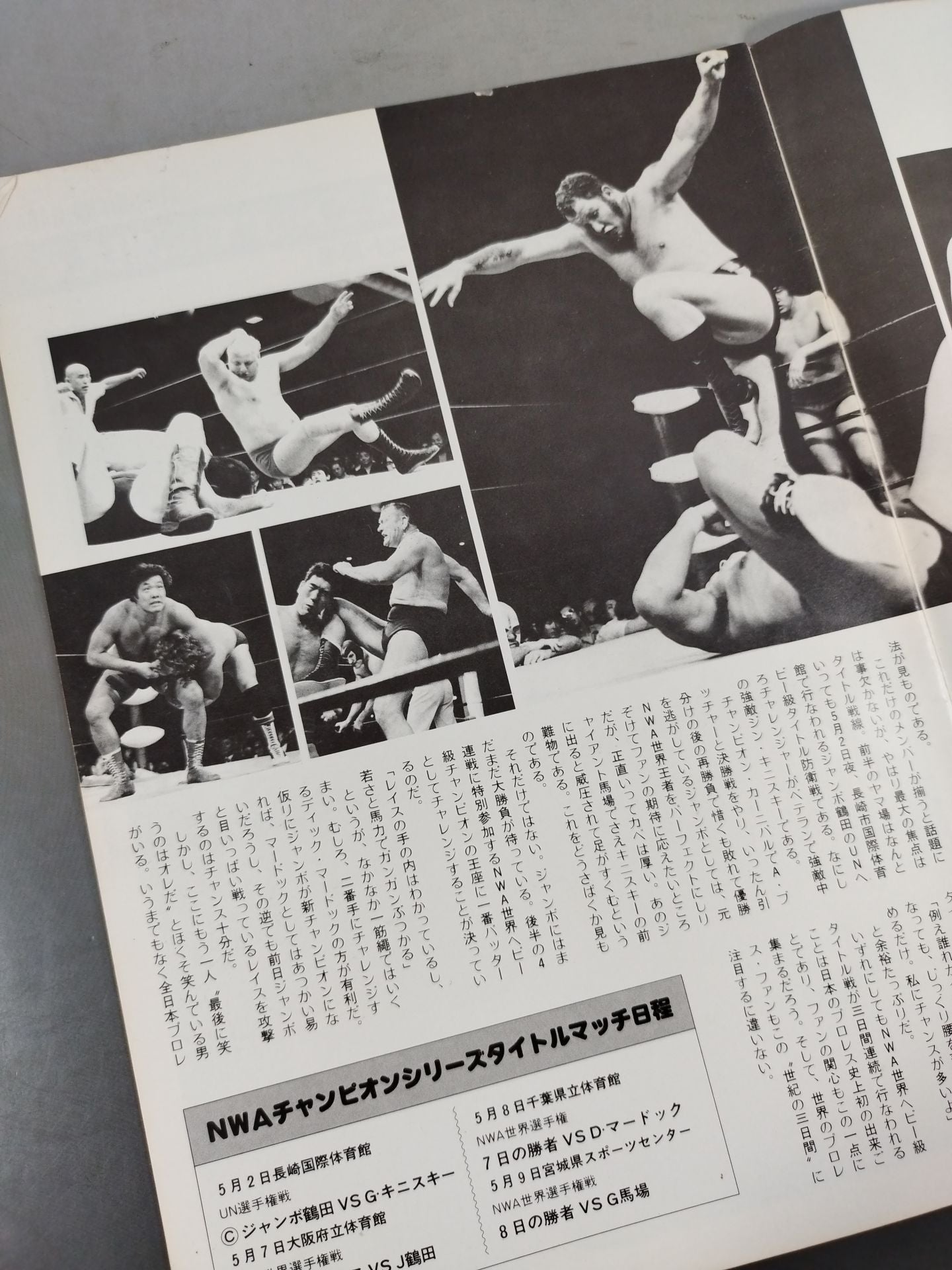 ★ Tsuruta vs. Wraith NWA ★79 NWA Champion Series