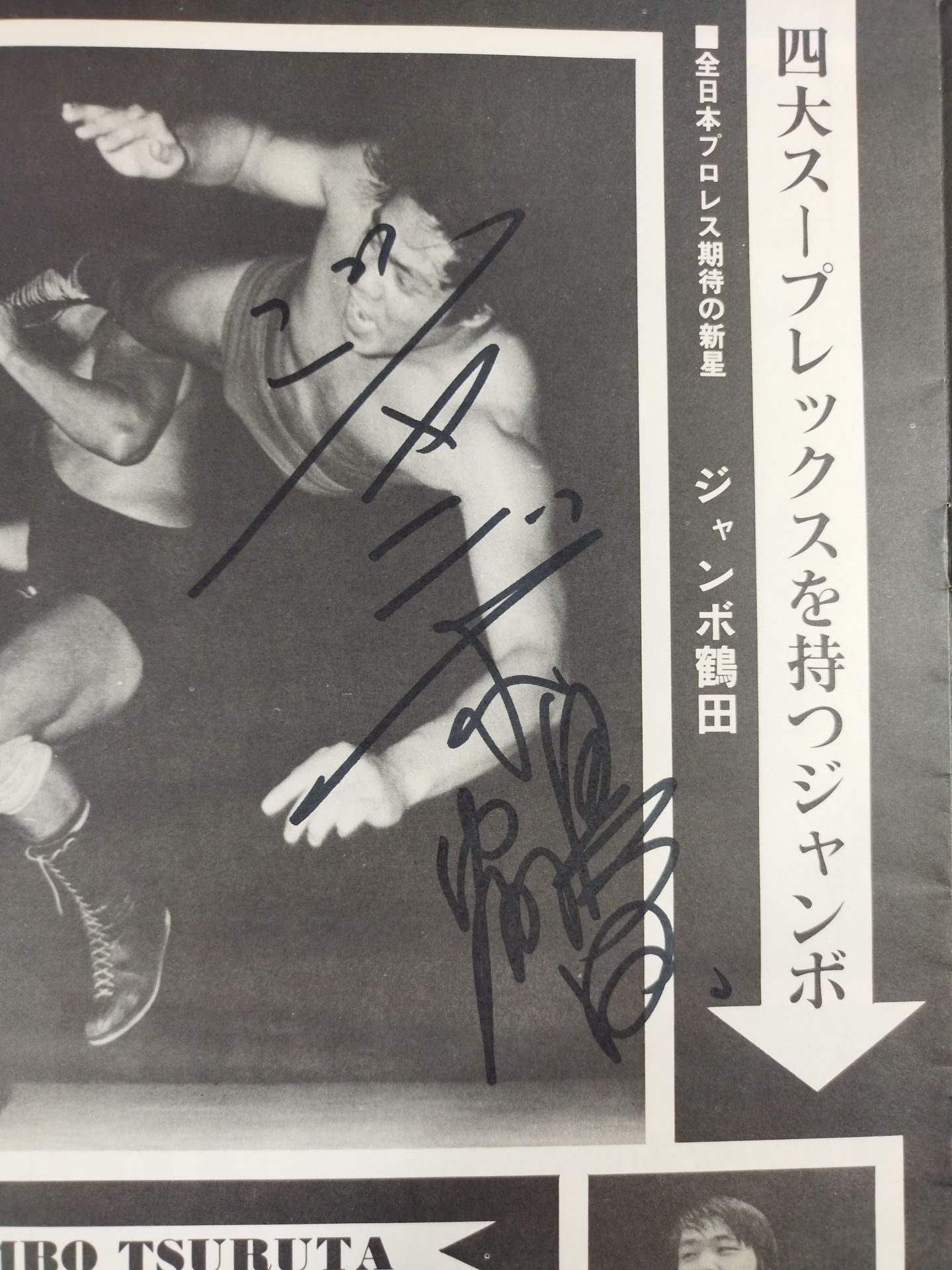 2選手直筆サイン入り】74ジャイアント・シリーズ – 闘道館
