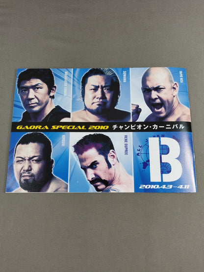 【BUSHI  hand signed autograph 】2010 Carnival of Champions