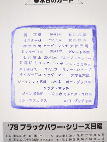 79ブラックパワーシリーズ