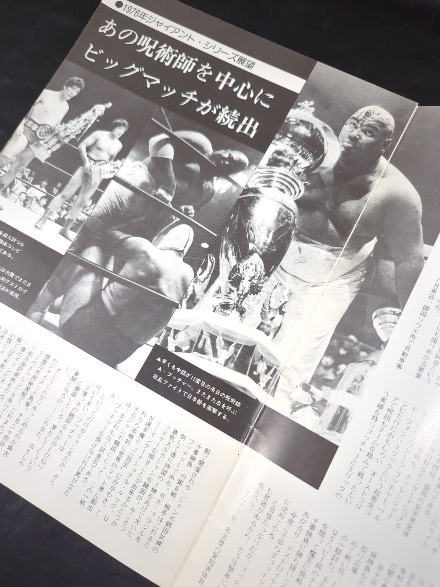 ★馬場vsブッチャー PWF戦★ 76ジャイアント・シリーズ