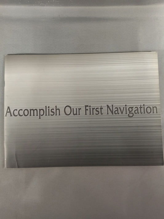 Accomplish Our First Navigation 2001