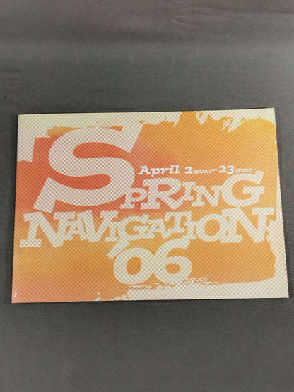 [2 fighters hand signed autograph 】SPRING NAVIGATION’06
