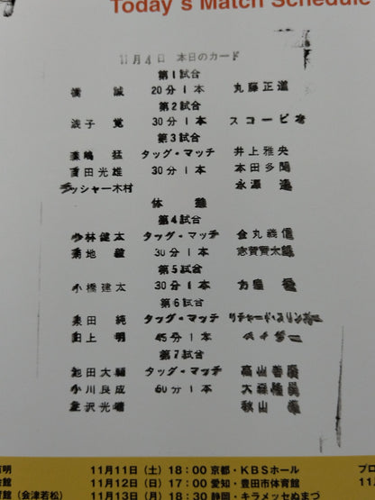 Navigation in November