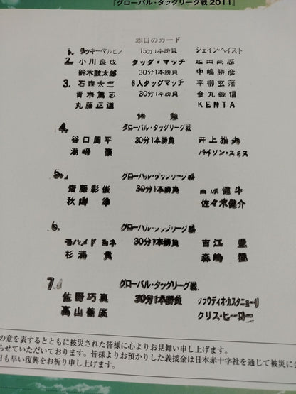 GLOBAL TAG LEAGUE 2011